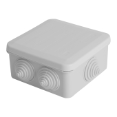 EBX10-34-44 Коробка разветвительная количество вводов: 6, IP44 светло-серый 85*85*40мм.