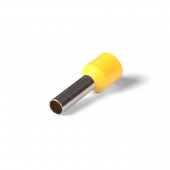 LD405-612 (DIY упаковка 25 шт) Желтый наконечник штыревой втулочный изолированный 6-12