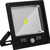 LL-862 1COB*30W 230V черный (IP65) Прожектор  