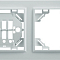  PFR00-9004-01 Рамка четырехместная горизонтальная, белая