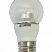 LED G50 Е27 А 5.5W 3000K (прозрачная) лампа