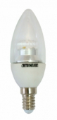 LED C37 E-14 А 5,5W 4500K прозрачная свеча