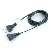 DM303 сетевой шнур для гирлянд 3м,2*0,5мм2, зеленый