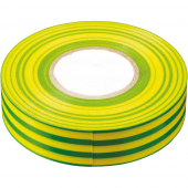 Изолента STEKKER INTP01319-20 0,13*19 мм. 20 м. желто-зеленая
