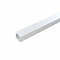 CAB256 алюминиевый профиль накладной "Линии света"(35*35), белый, 2м