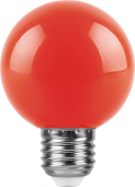 LB-371 3W E27 230V Красный шар