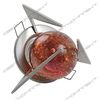 HDL-81 CHR/WH хром/белый с белым шаром + лампа MR-16
