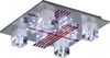 Светильник декоративный LV 9931/4+4 12V*20W G4  40*40