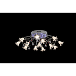 Светильник декоративный LV 8189/13 CH G4 12V*20W  L29 W29 H26  /LED фиолетовый