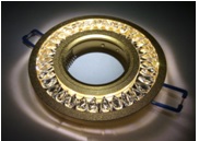 Светильник декоративный V 741 G  220V/12V 35W G5.3 + Led 