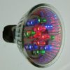 MR-16 220 V  LED12/ G5.3 цветная slow step   (медлен. смена цвета)