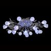 LV 8346/16 Хром G4 12v 20w  пульт/LED синий+белый