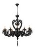 Люстра DZ 80101-12 Black E 14 60Wх12 D1150 мм  H1180мм