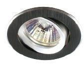 AT 21 BK светильник алюминиевый круглый плоско-поворотный