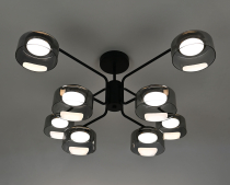 MS 1227/8 Паго Чёрный GX53 max.9W 810х810х325мм