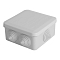 EBX10-34-44 Коробка разветвительная количество вводов: 6, IP44 светло-серый 85*85*40мм.