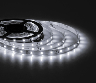 SST03-60 60SMD(2835)/m 4.8W/m DC12V 5м, IP20  белый на белом основании