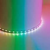 LS606/ 60SMD(5050)/м 14,4Вт/м 12V 5000*10*2,32мм RGB