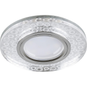 CD961 с LED подсветкой 4000K MR16 G5.3 прозрачный хром