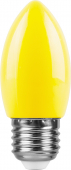 LB-376 1W E27 230V Жёлтый свеча