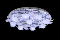 LV 8536/13 Хром/LED красный+синий/смена цвета