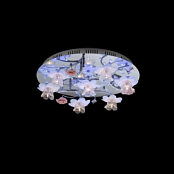 LV 8515/7 Хром/LED синий+белый