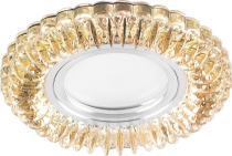 CD904 желтый MR16 50W G5.3 12V с белой LED подсветкой 4000К