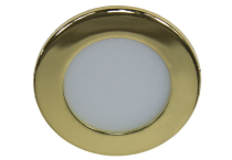 AL500 15LED, 3W, 1800Lm,  белый (4000К), 960мА,  IP20, 80*80*11мм золото