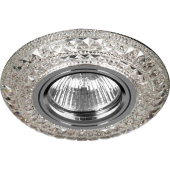 CD 877 прозрачный/хром 12*2835 SMD, MR16 50W G5.3