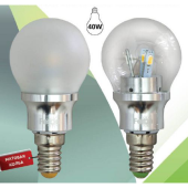 LB-40 6LED(3.5W) 230V E14 4000K хром