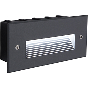 LN012 5W, 4000K, IP65, Серый, встраиваемый, прямоугольник