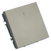 RSW10-5101-09 Выключатель 1-клавишный c индикатором,250В,10А,антрацит