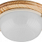 НБО 03-60-011 IP54, 220V 60Bт E27 дерево, клен, круг, 