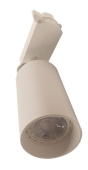 803 WH GU10 220V 50W IP20 светильник однофазный трековый поворотный