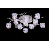 Светильник декоративный LV 8399/11 Хром /LED синий+белый