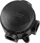 КЭМ 1-10-3М Монтажная разветвительная коробка 380V, 99х44х102, черный 