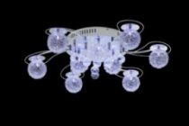 LV 8513/9 Хром /LED красный+синий/смена цвета