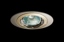 Светильник декоративный ELC-404 PN/G/PN Св-к под MR-11 поворот. элипс