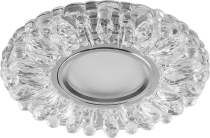 CD914 15LED*2835 SMD 4000K, MR16 50W G5.3 прозрачный, хром