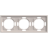 PFR00-5003-08 Рамка 3-местная, кашемир.