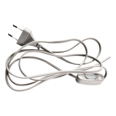 Сетевой шнур с выкл.1,9м серый/KF-HK-1-2