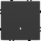 RSW10-5101-05 Выключатель 1-клавишный c индикатором (механизм),250В,10А,черный уголь.