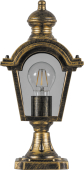 PL4013 60W 230V E27 IP44 черное золото (на постамент) 170х100х345