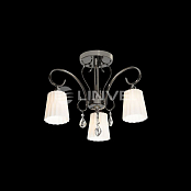 LV 8619/3 черный/хром E27 60W ф540*Н350