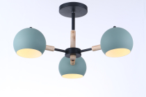 LV 9282/3 Фарго черный/светлое дерево E14 40W 620х620х300