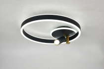 MS 1205/2+1 80W Чёрный/бронза 3000-6000К 3772Lm 400х400х100мм диммируемый с ПДУ