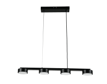Светильник декоративный MS 1191/4  Диего Чёрный 4*GX53 max.11W