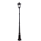 PL4037 60W 230V E27 23*23*220CM черный (столб 2,2 м.)