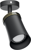 ML221 50W настенно-потолочный под лампу GU10 230V IP20 черный