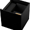 DH012 черный 2*3W 450Lm 3000K 100*100*100